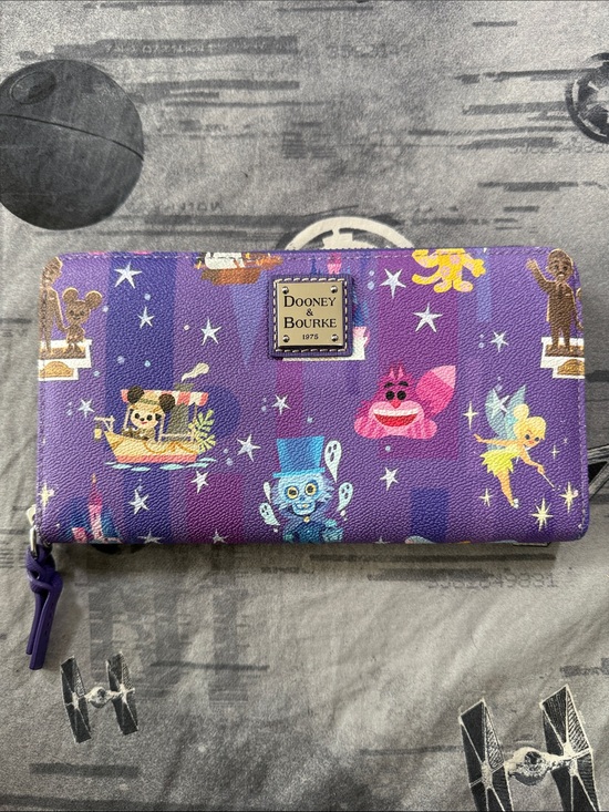 Dooney & Bourke Handbags - DOONEY AND BOURKE JOEY CHOU DISNEYLAND WALLET CLUTCH